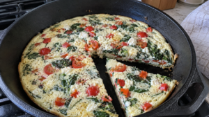 Egg white frittata
