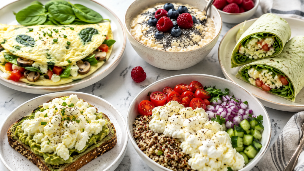 Healthy recipes using egg whites