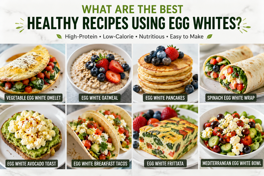 Best healthy recipes using egg whites